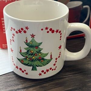 Vintage Cotc Korea Holiday Christmas Tree Mug
